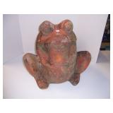 frog outdoor planter