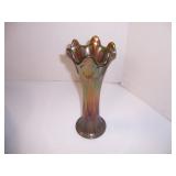 purple carnival vase