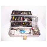 2 tackles boxes with tackle