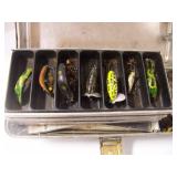 2 tackles boxes with tackle