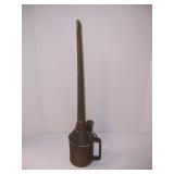 signed Santa Fe Lines Railroad oil can