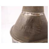 signed Santa Fe Lines Railroad oil can