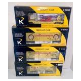 4 K-LINE CIRCUS CARS (MIB)