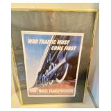 WW II HOME FRONT RR POSTER