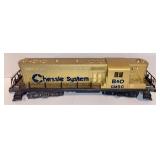 LIONEL GM50 B & O CHESSIE LOCOMOTIVE