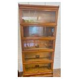 5 Section Globe/Wernicke Bookcase