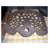 cast iron machinery seat