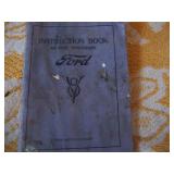 Instruction book 112-inch wheelbase V8 Ford 1933
