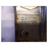 Porter Cable 167 Power Block Plane