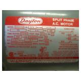 new Dayton 1/4 HP split phase AC motor