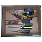 boxes of misc. tools - pliers, screw drivers, wrenches