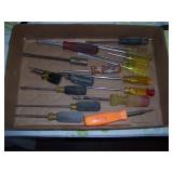 boxes of misc. tools - pliers, screw drivers, wrenches