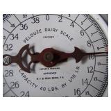Pelouze Dairy Scale 40 lb capacity