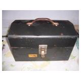 small tool box with 2 trays