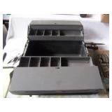 really nice Mechanics tool box with covered trays & compartments