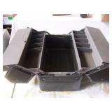 really nice Mechanics tool box with covered trays & compartments