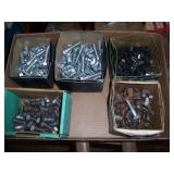 boxes of new bolts