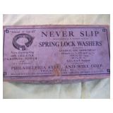 assortment of Spring Lock washers