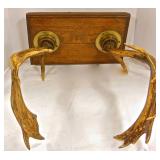 many sets of vintage  antlers