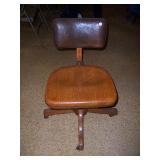 Oak office chair