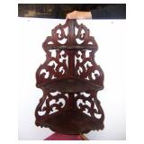 ornate corner shelf