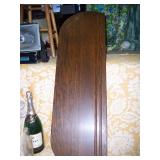 set of 4 oak china closet shelves