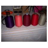 rolls of thread