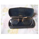 old pair of eye glasses