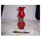 miniature Ruby  lamp