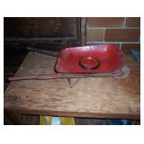 child’s toy wheel barrow