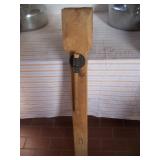 nice new wooden bench vise