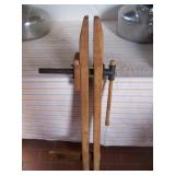 nice new wooden bench vise