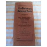 Delaware National Bank folder