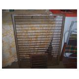 2 metal grates (1 large & 1 small)