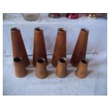cardboard cone milk bottles