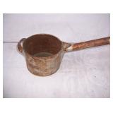 old tin dipper