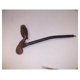 old carved pipe