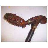 old carved pipe