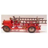 Cast Iron Fire Ladder Truck by Hubey