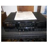 Pioneer Stereo double cassette deck CT-W600R