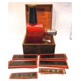 Magic Lantern w/Box & 30 Slides