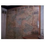 1856 Jay Gould framed Map