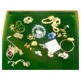 Assortment of Costume Jewelry