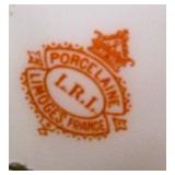 Limoges Plate Marking