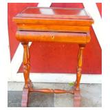 Walnut Sewing Stand