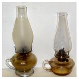 Many Oil Lamps & Parts