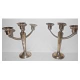 Sterling Silver Candle Sticks