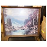 several pictures & frames