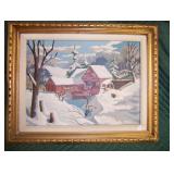 several pictures & frames