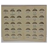 $3 Face Silver Dimes